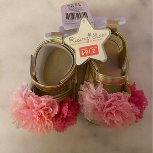 NWT Baby Flower Sandals